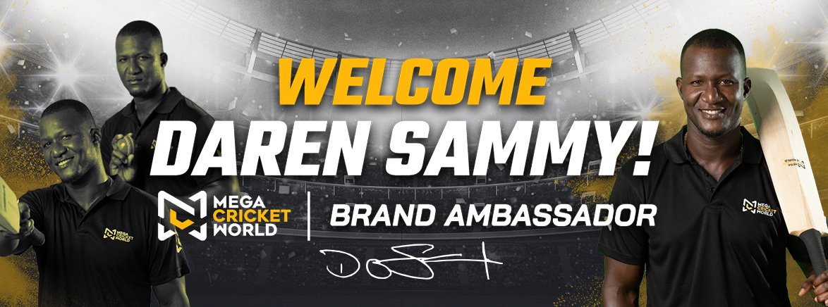 Daren Sammy announced as Mega Cricket World Brand Ambassador